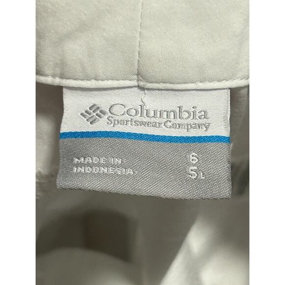 NWT Columbia Women's Coral Point III Shorts PFG White Omni-Shade Stretch Size 6 - Picture 7 of 8